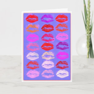 Kisses - Valentine Card