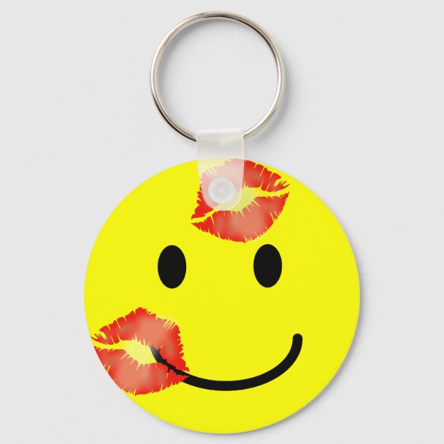 'kissey FACE KEYCHAIN (Front)