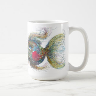 Kissiefish 15 oz Classic White Mug