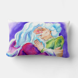 Kissin' Clauses Lumbar Pillow