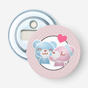 Kissing Bears Cute and Kawaii Bottle Opener