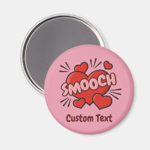 Kissing Comic Sound Effect Magnet