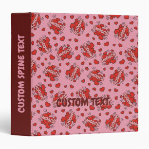 Kissing Comic Sound Effect Pattern Binder
