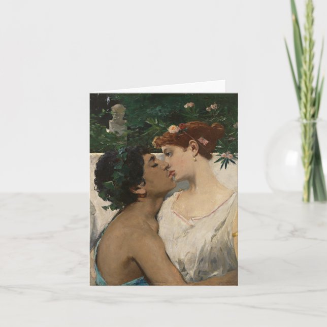 Kissing Couple Card (Front)