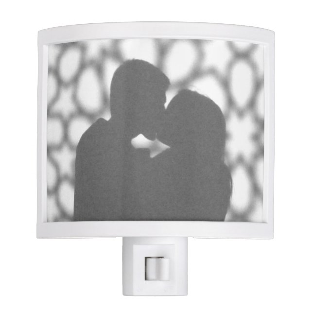 Kissing Couple Silhouette Nite Lites (Front)