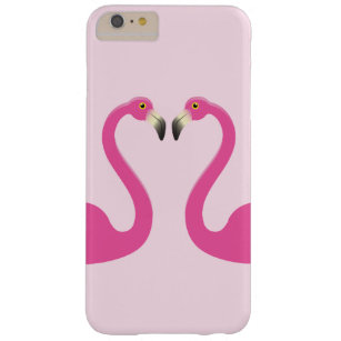 Kissing Flamingos iPhone 6/6s Plus Case Pink