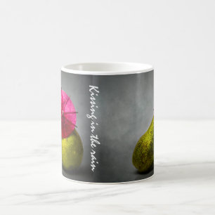 Kissing In The Rain Coffee Mug