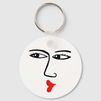 Kissing Keychain