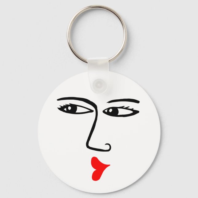 Kissing Keychain (Front)