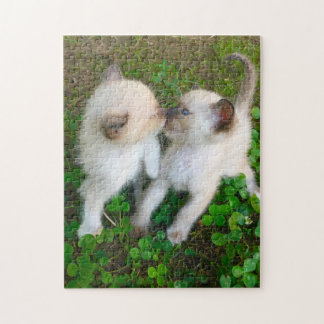 kissing kittens jigsaw puzzle