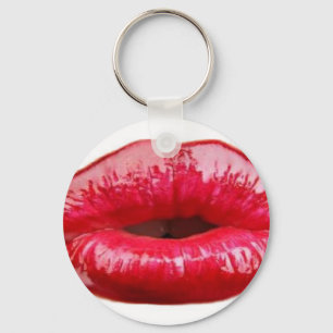 Kissing lips! keychain
