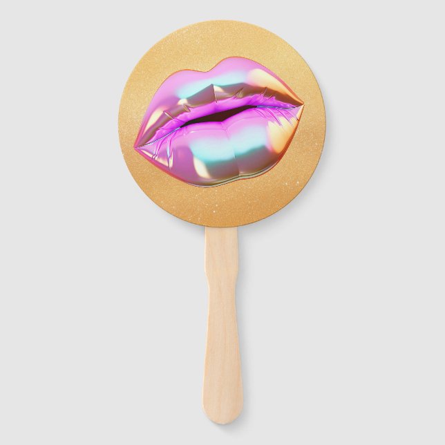 Kissing My "20s" Goodbye Hand Fan (Front)