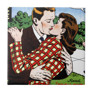 Kissing on the Green Tile