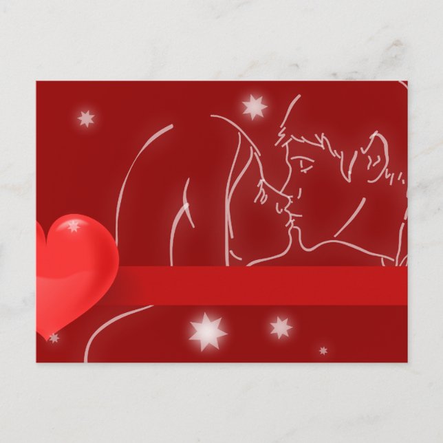 Kissing Postcard (Front)
