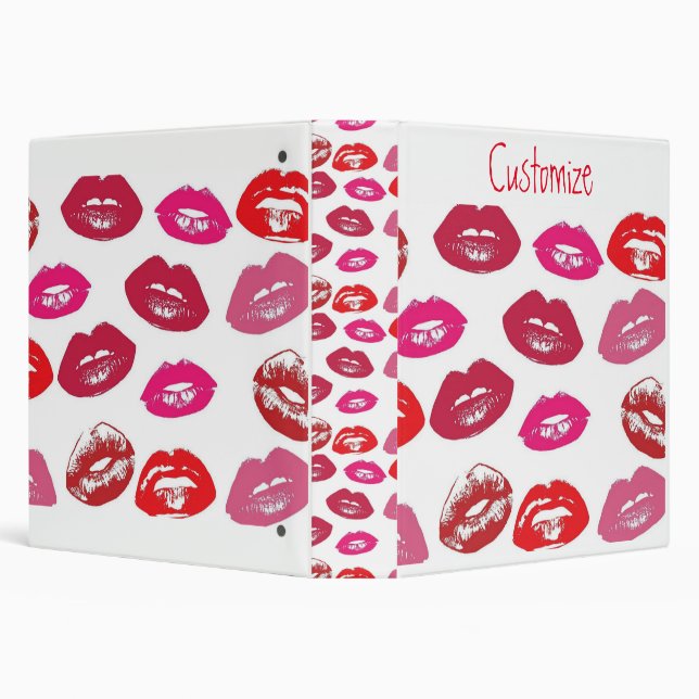 Kissing Red lips Thunder_Cove Binder (Background)