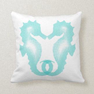 Kissing Seahorse Pillow