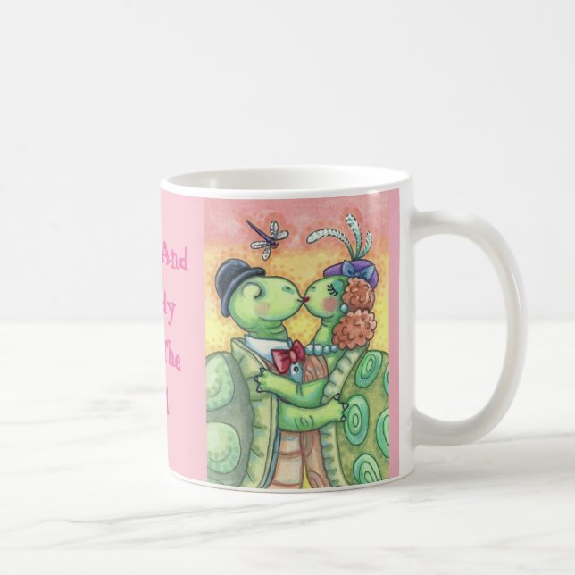 Kissing Turtles VALENTINE TORTOISE MUG *Customize (Right)