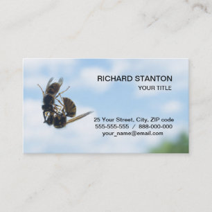 Kissing wasps business card