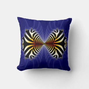 Kissing Zebra Fish Pillow