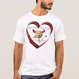 kissme hoplip heart T-Shirt