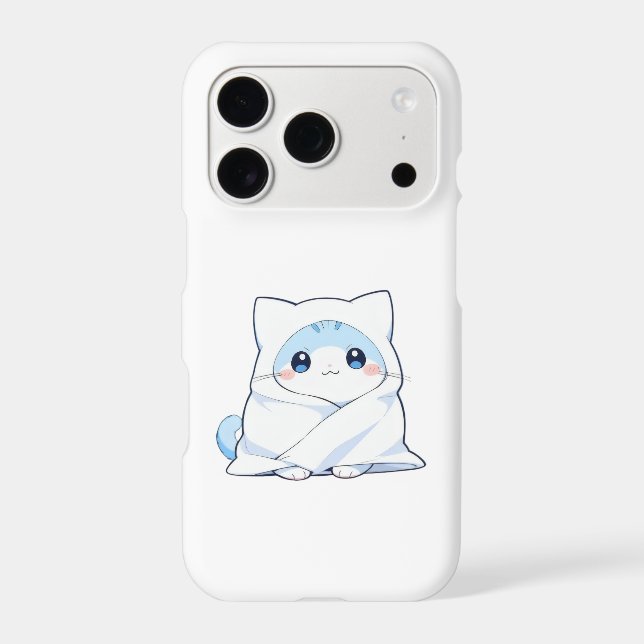 Kit de couverture confortable chaton kawaii design (Verso)