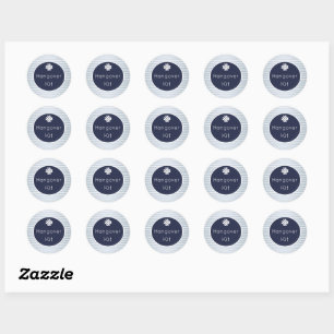 Kit de passe-passe Stickers Marine et Silver Strik