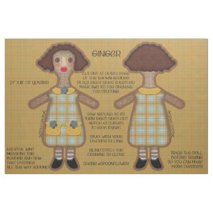 Kit de poupée de chiffon Prim en tissu doux à coup