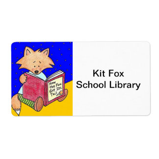 Kit Fox Library Étiquettes