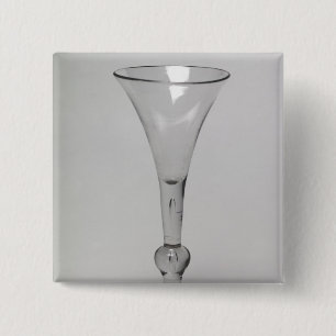 Kit-Kat glass 2 Inch Square Button