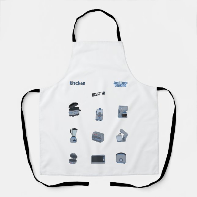 Kitchen Appliances Apron (Front)