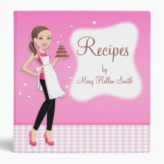 Kitchen Art Custom Recipe Binder Personalized