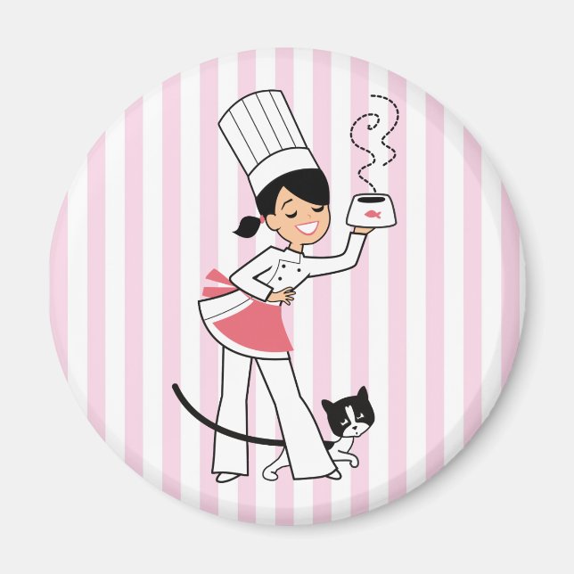 Kitchen Art Fridge Magnet (Front)