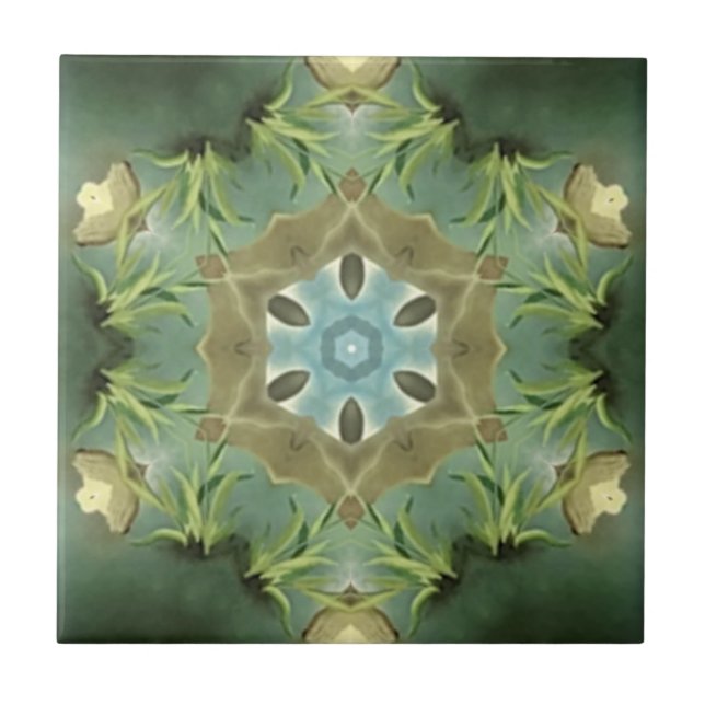 Kitchen Backsplash Tile/Kal Tuscan Green Colours 0 Tile (Front)