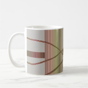 Kitchen Brown Abstract Coffee Mug
