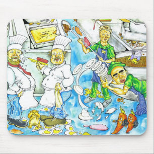 Kitchen Chaos Mouse Pad