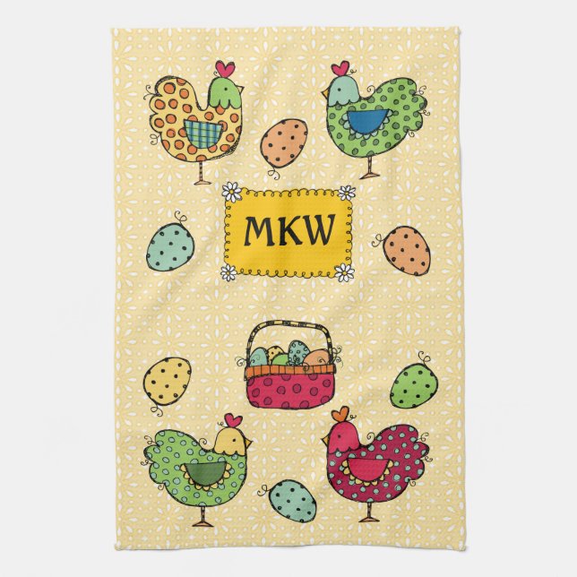 Kitchen Chicks Towel (Vertical)
