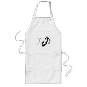 Kitchen Comic Pup Long Apron