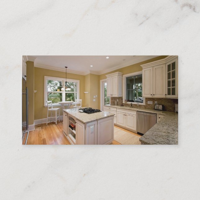 Kitchen Contractor Business Card (Front)