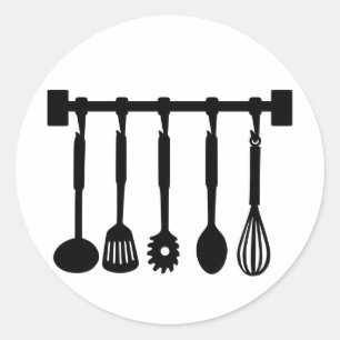 Kitchen - Cook Classic Round Sticker