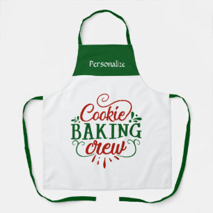 Kitchen Cooking Holiday Cookie Baking Personalize Apron