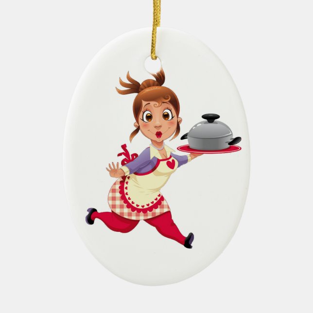 Kitchen / Cooking - SRF Ceramic Ornament (Front)