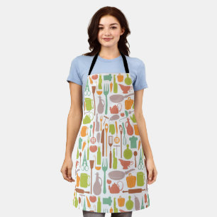 Kitchen Cookware I All-Over Print Apron