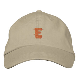Kitchen Craft Letter E Embroidered Hat