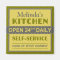 Kitchen – custom name – magnet