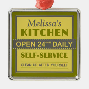 Kitchen – custom name – ornament
