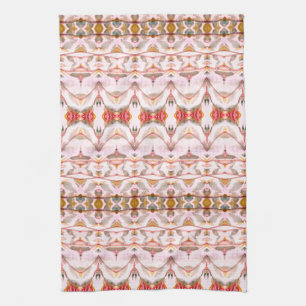 Kitchen Decor in Red Rose and Teal Towel