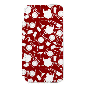 Kitchen Elements Pattern Incipio Watson™ iPhone 5 Wallet Case