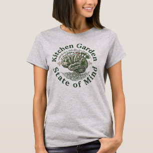 Kitchen Garden State of Mind Vintage Plant Lover  T-Shirt