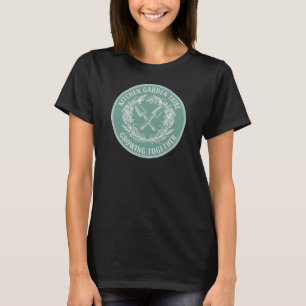Kitchen Garden Tribe Badge   Growing Together  T-Shirt