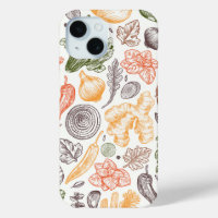 Kitchen Garden Vegetable Pattern